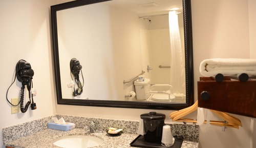 Habitación estándar, 2 camas dobles, accesible para personas con discapacidad