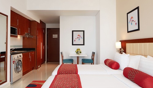 Estudio Deluxe, balcón