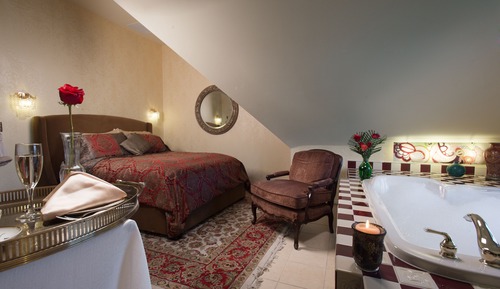Suite Deluxe, 1 cama de matrimonio, bañera de hidromasaje