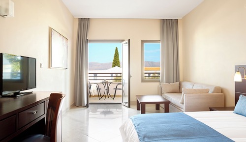 Habitación superior, vistas al patio