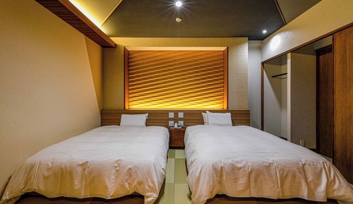 Habitación junior con 2 camas individuales, 2 habitaciones (Ziyu Junior Suite, Japanese-Western)
