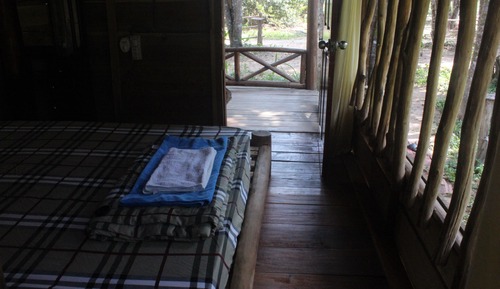 Wooden Bungalow, 1 Double Bed