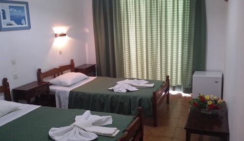 Habitación con 1 cama doble o 2 individuales