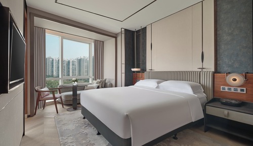 Habitación clásica, 1 cama de matrimonio grande, vistas a la ciudad