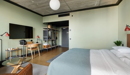 Habitación superior, 1 cama de matrimonio grande, no fumadores
