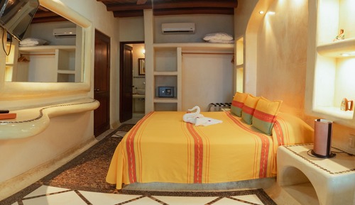 Suite junior, 1 cama de matrimonio grande con sofá cama
