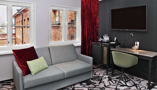 Habitación familiar, 1 cama de matrimonio grande con sofá cama, no fumadores