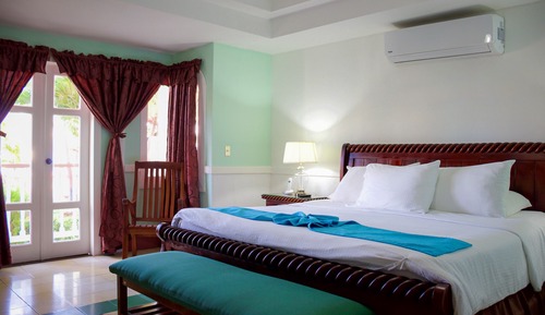 Habitación Deluxe, 1 cama de matrimonio grande, vistas al mar