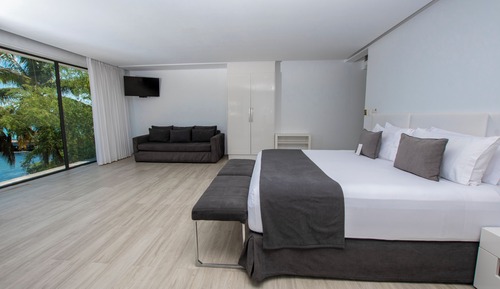 Habitación de lujo, balcón, vistas al mar