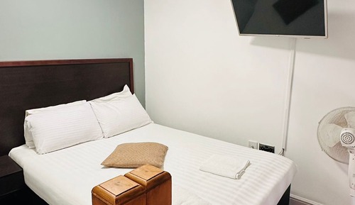 Habitación familiar, varias camas, no fumadores, baño privado