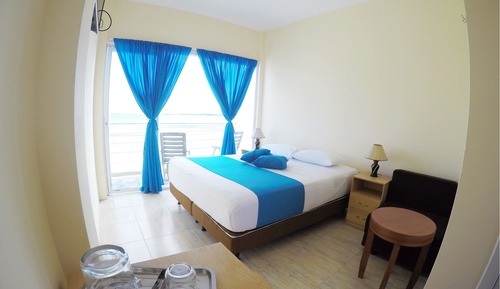 Habitación doble superior, vistas al mar, frente a la playa