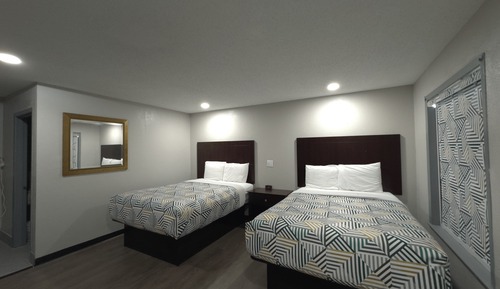 Habitación Deluxe, 2 camas de matrimonio, no fumadores