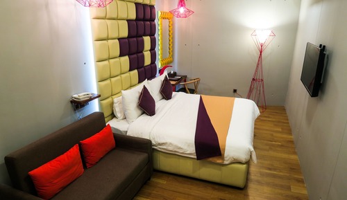Habitación estándar, 1 cama de matrimonio grande, sin ventanas