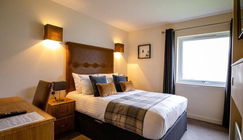 Small Double with Loch View