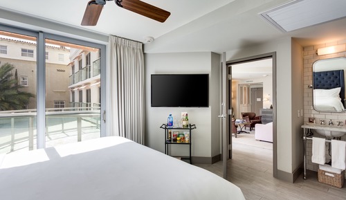 Suite Premium, 2 habitaciones, terraza, vistas a la piscina