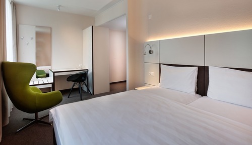 Habitación Confort con 1 cama doble o 2 individuales, 2 camas individuales