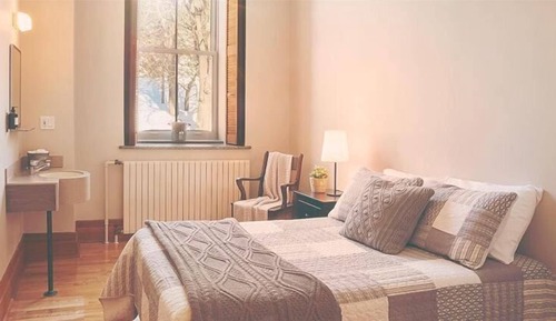 Habitación básica doble, baño compartido