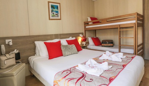 Habitación familiar doble