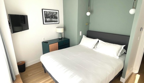 Suite junior, 1 cama de matrimonio con sofá cama
