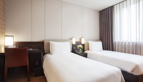 Habitación estándar con 2 camas individuales (Free Upgrade to Deluxe Twin Room)