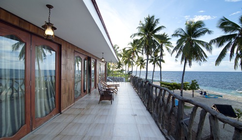 Habitación presidencial, vistas al mar