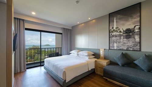 Suite Premier, 1 cama de matrimonio grande, balcón, vistas al mar (39 SQM)