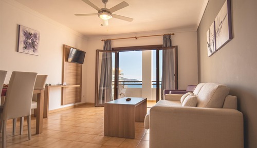 Apartamento, 1 habitación, vistas al mar