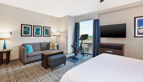 Suite estudio, 1 cama de matrimonio grande