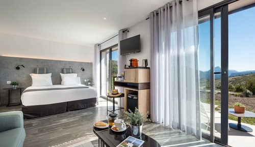 Suite, 2 camas de matrimonio, terraza (Tournesol)