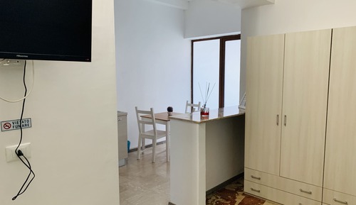 Habitación cuádruple, cocina