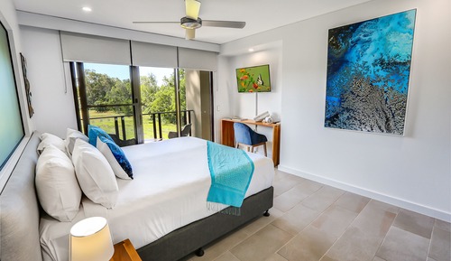 Estudio Deluxe, 1 habitación, vistas parciales al mar