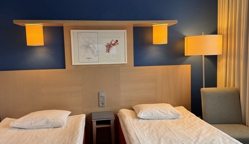Habitación Confort con 1 cama doble o 2 individuales
