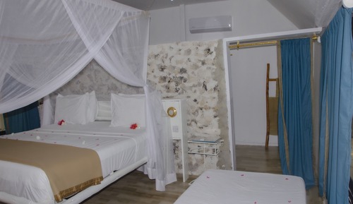 Bungalow, vistas al mar