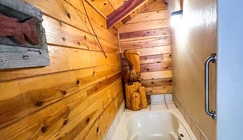 Cabaña, 1 cama de matrimonio