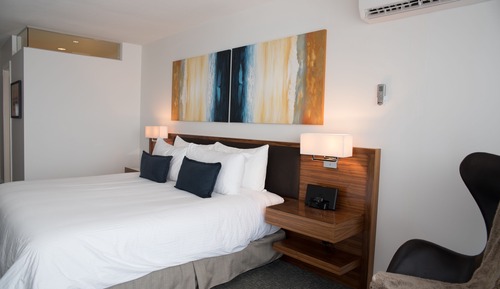 Habitación estándar, 1 cama de matrimonio grande, balcón, vistas al mar