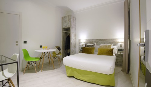Habitación con 1 cama doble o 2 individuales