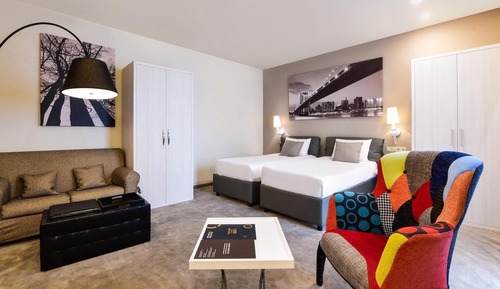 Habitación Deluxe con 2 camas individuales