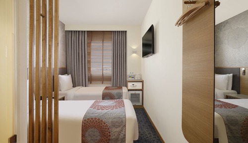 Habitación, 1 cama de matrimonio, accesible para personas con discapacidad