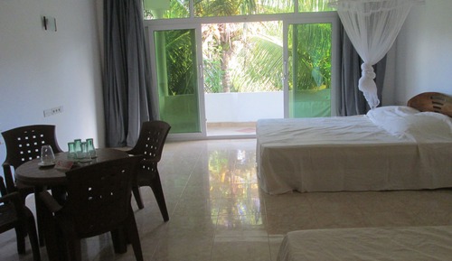 Habitación familiar, balcón
