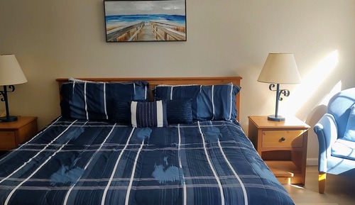 Apartamento, 1 cama de matrimonio grande con sofá cama
