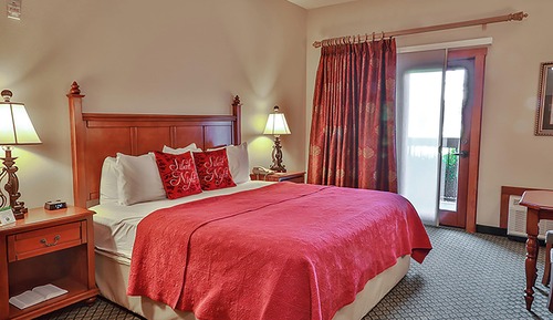 Suite Deluxe, 1 cama de matrimonio grande con sofá cama, chimenea