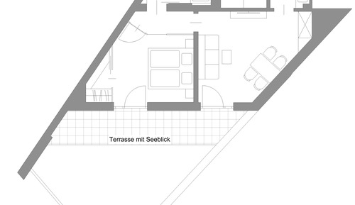 Apartamento familiar, cocina básica, vistas al lago