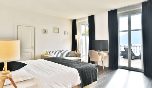 Suite, vistas al lago