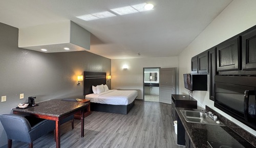 Suite estudio Confort, 1 cama de matrimonio grande