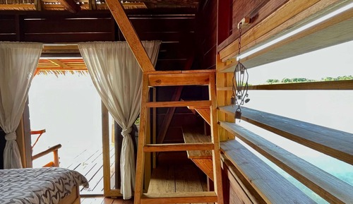 Habitación panorámica con 1 cama doble o 2 individuales, 1 habitación, no fumadores, vistas al mar