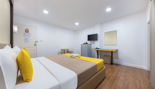Habitación Deluxe doble de uso individual, 1 cama de matrimonio, no fumadores, baño privado