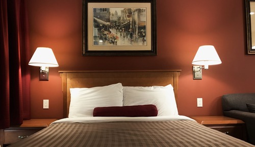 Estudio Deluxe, 1 cama de matrimonio, en la zona del patio