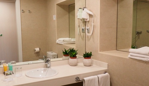 Habitación doble de uso individual (Interior)