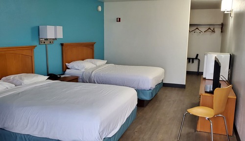 Habitación Deluxe, 2 camas de matrimonio, accesible para personas con discapacidad, no fumadores