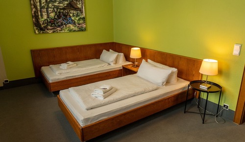 Habitación con 2 camas individuales